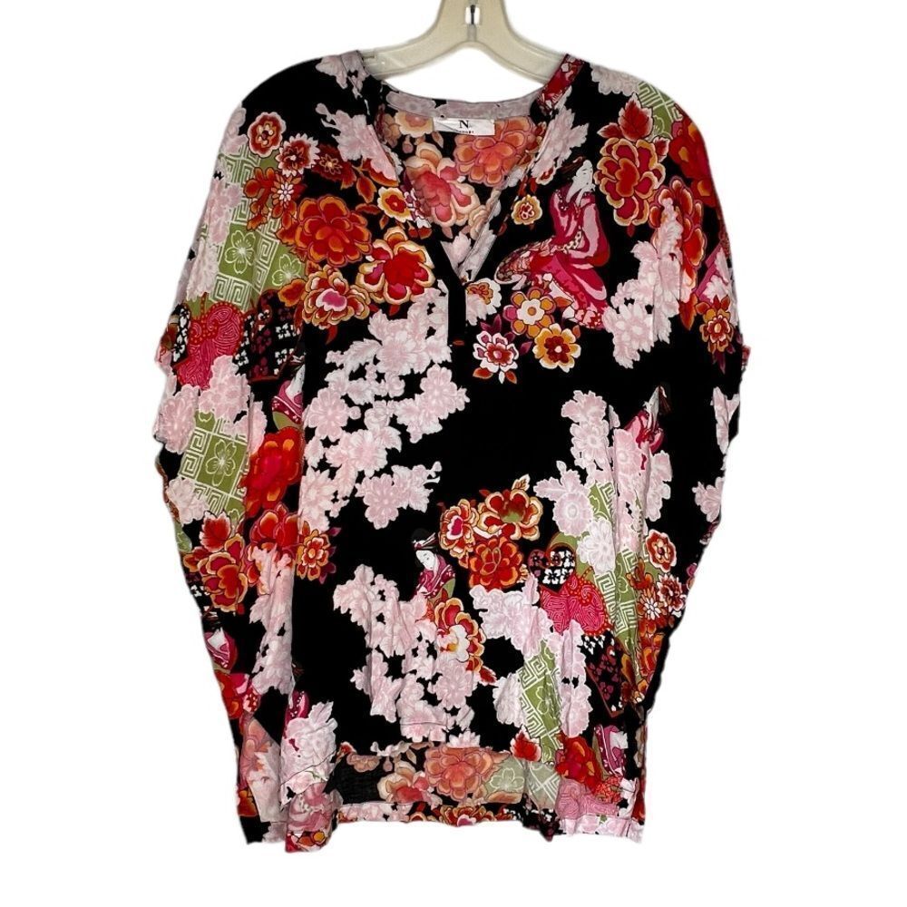 Natori Floral Top